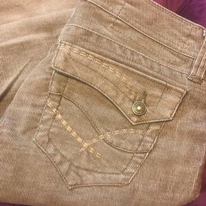 Union Bay Corduroy Jeans Pants Brown Boot Cut